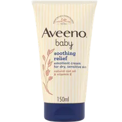 Aveeno Baby Soothing Relief Emollient Cream - 150ml - 3574661652214 - Rokomari